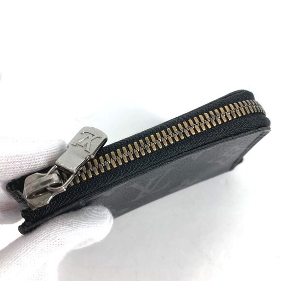 LOUIS VUITTON M63536 MonogramEclipse Portemone Jules Wallet coin purse - Picture 13 of 15